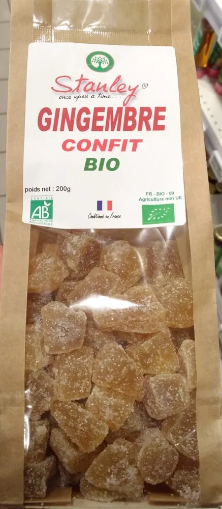 Gingembre confit Bio