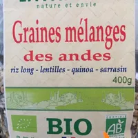 Graines mélanges des Andes