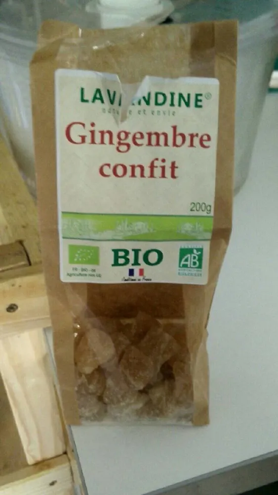 Gingembre confit