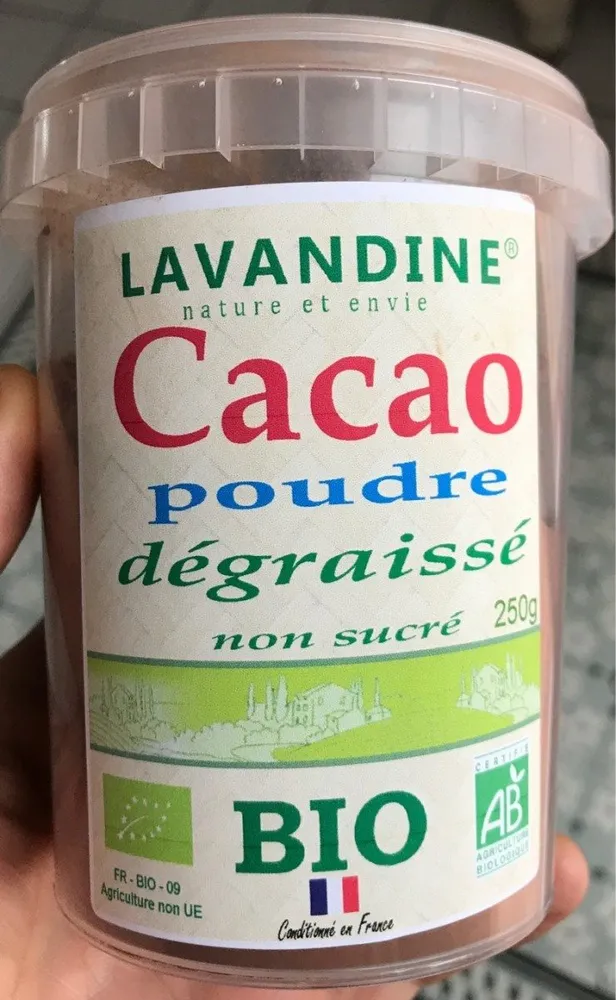 Cacao poudre degraissé