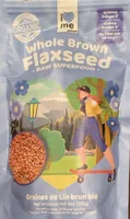 Whole brown flaxseed
