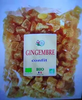 Gingembre confit bio