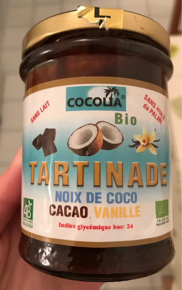 Tartinade Cocolia bio