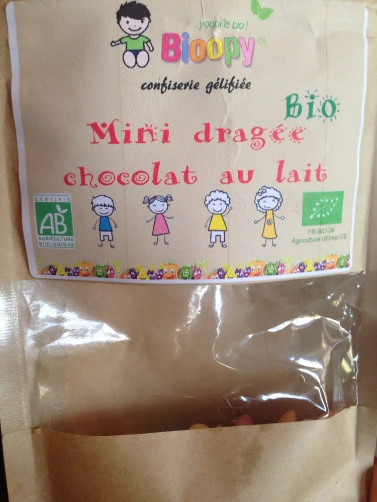 Mini dragee chocolat