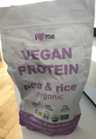 Vegan protein pea and rice