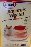 Bavarois vegetal neutre