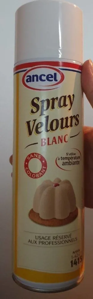 Spray velours blanc