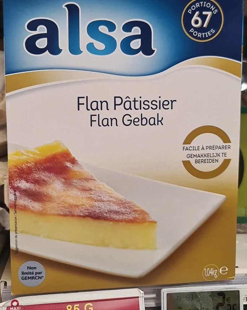 Alsa flan patissier