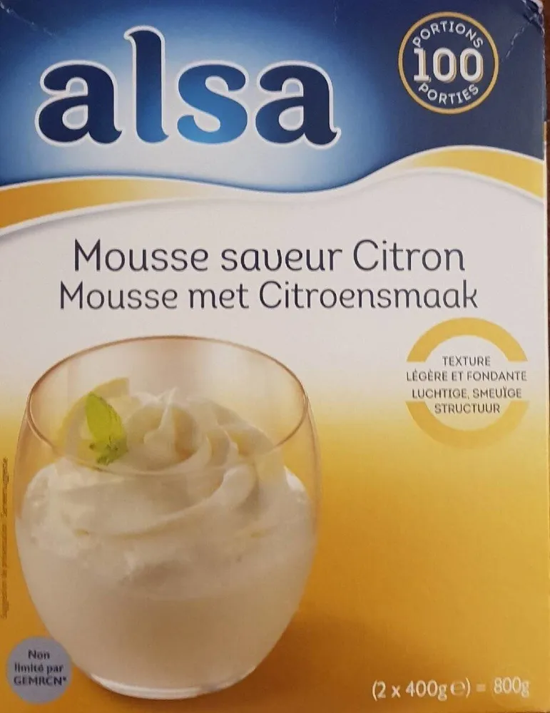 Mousse Saveur Citron