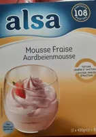 Mousse fraise