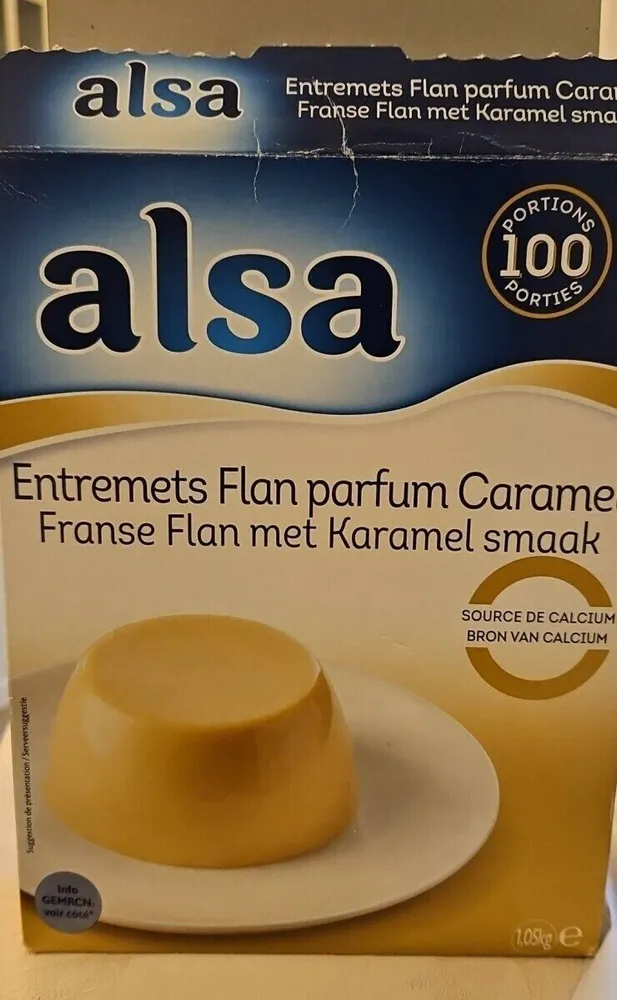 Entremets flan parfum caramel