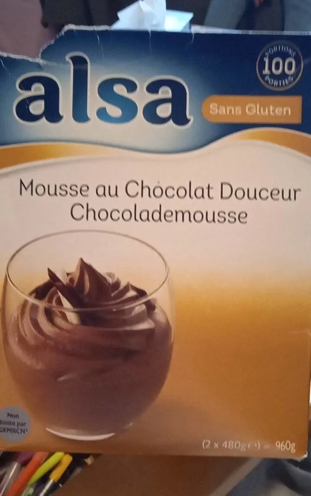 Mousse au chocolat douceur