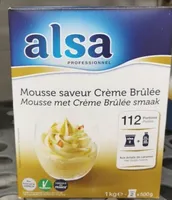 Mousse saveur crème brûlée