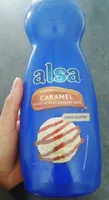 Caramel sauce dessert