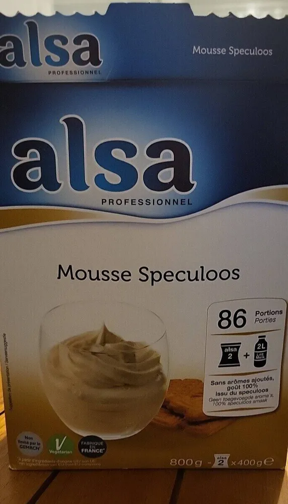 Mousse speculoos