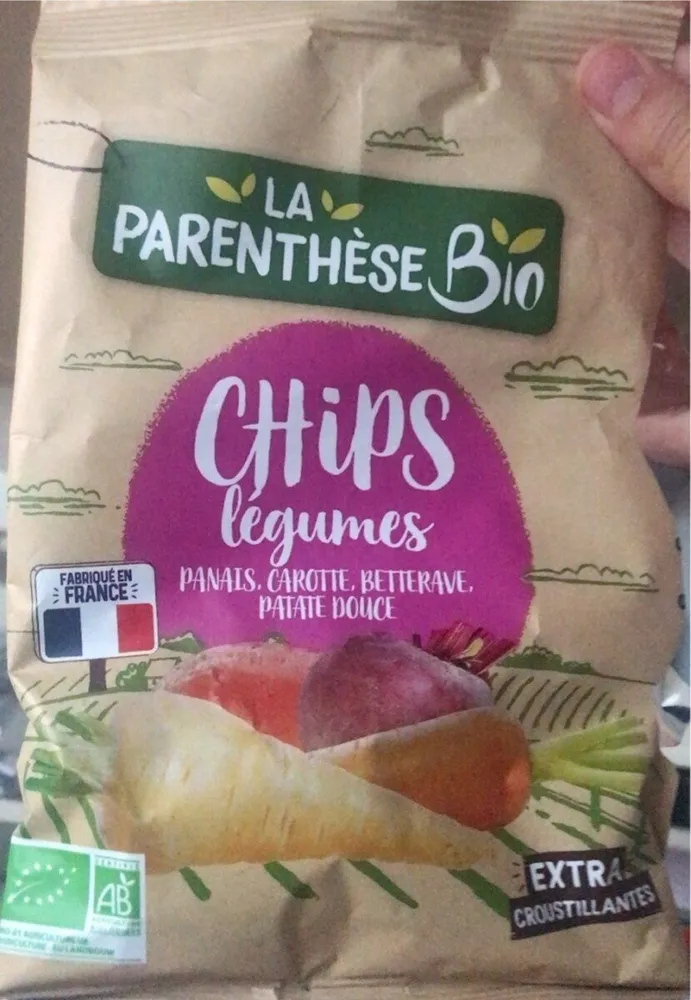 Chips legumes