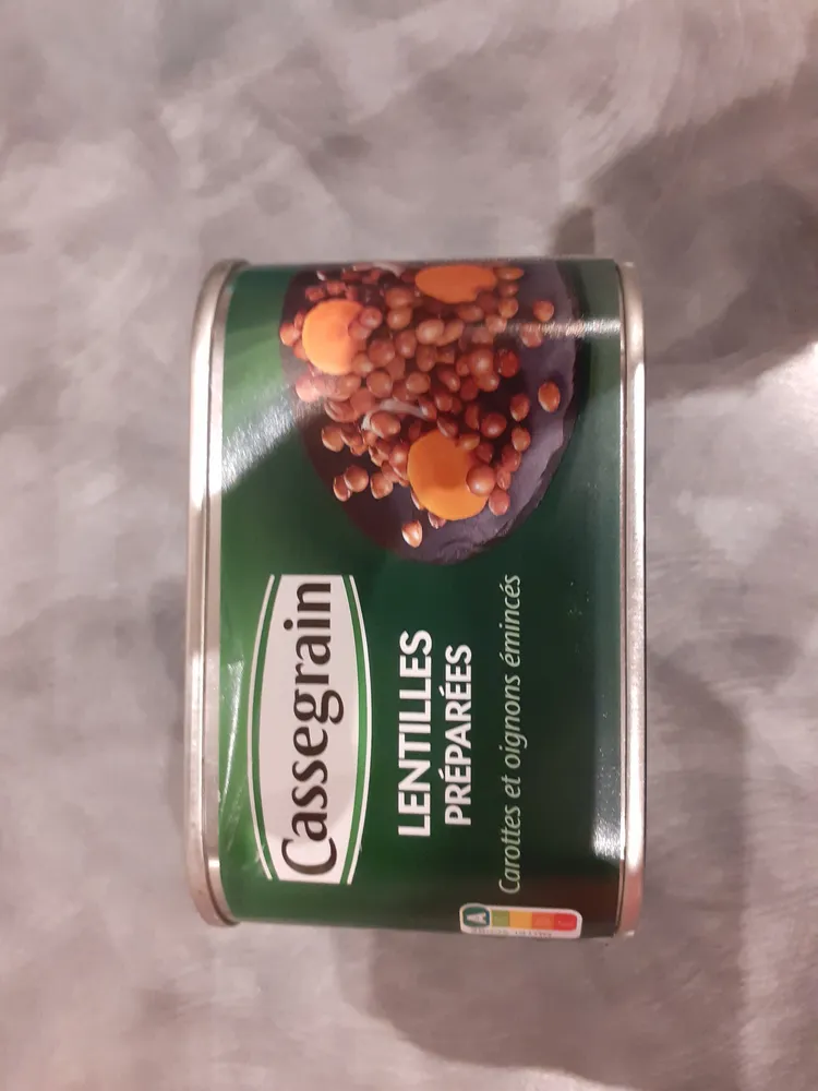 LENTILLES PRÉPARÉES