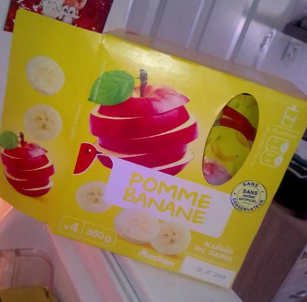 Compote pomme/banane