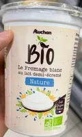 Le formage blanc au lait demi ecreme