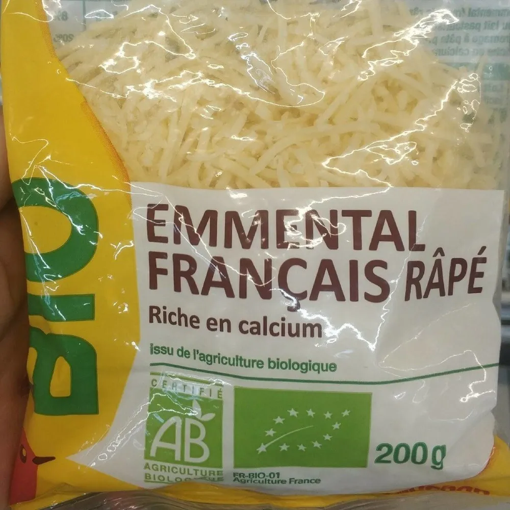 Emmental français râpé