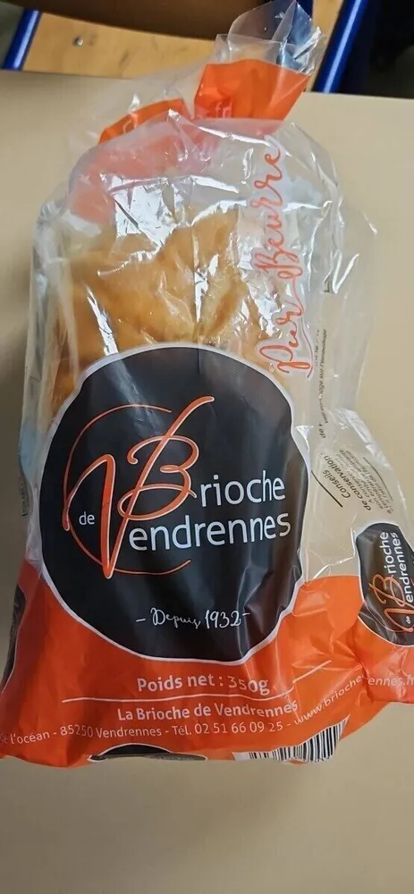 Brioche vendéenne