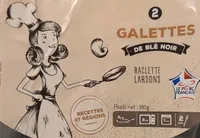 Galettes de blé noir raclette lardons