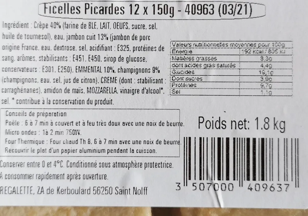 Ficelles picardes