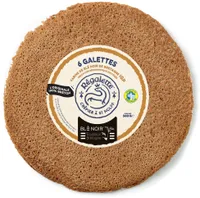 6 galettes farine de blé noir de bretagne IGP