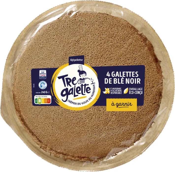 Galettes farine de blé noir agriethique 4 x 60 g
