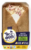 Galette chèvre lardons