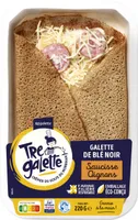 Galette saucisse oignons