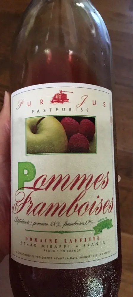 Pur Jus Pommes Framboises
