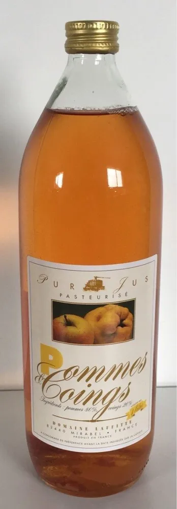 Pur jus de Pomme Coing