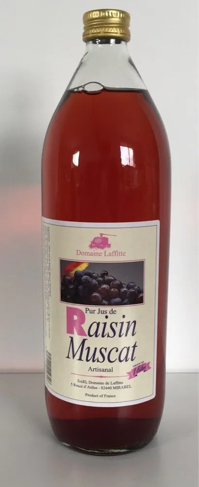 Pur jus de Raisin Muscat