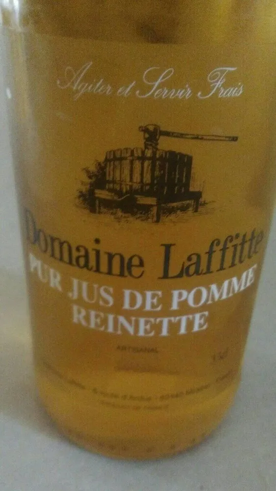 Jus de pomme reinette