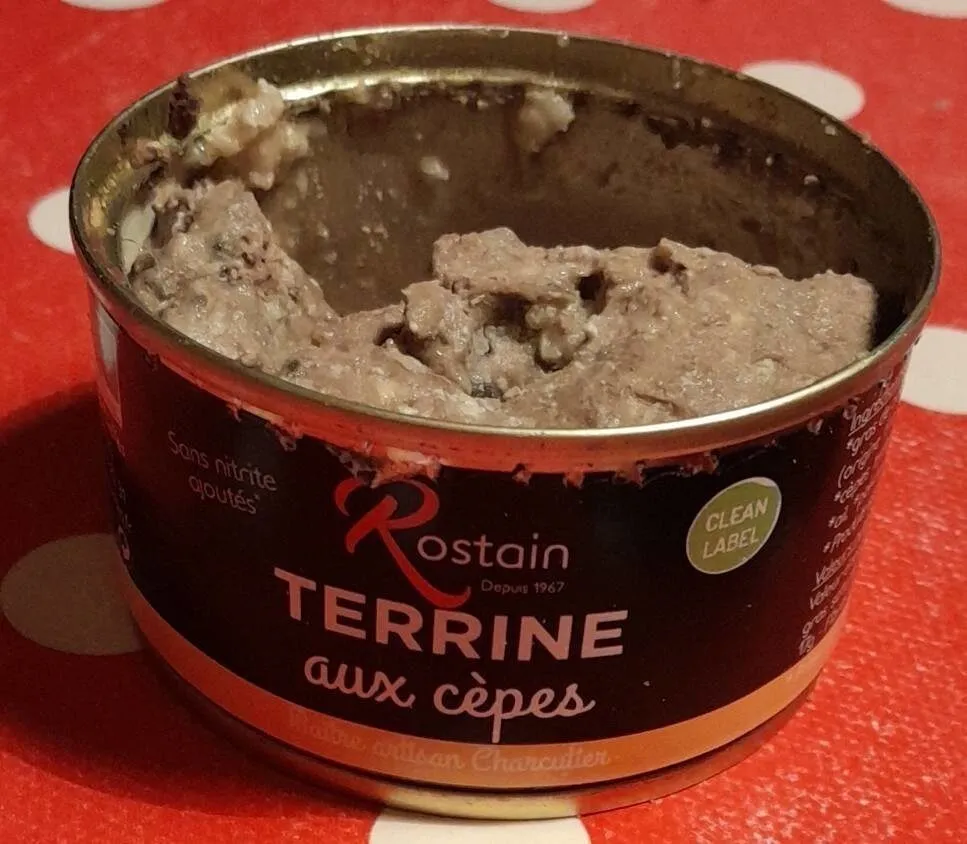 Terrine aux cèpes