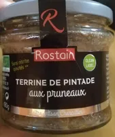 Terrine de pintade aux pruneaux