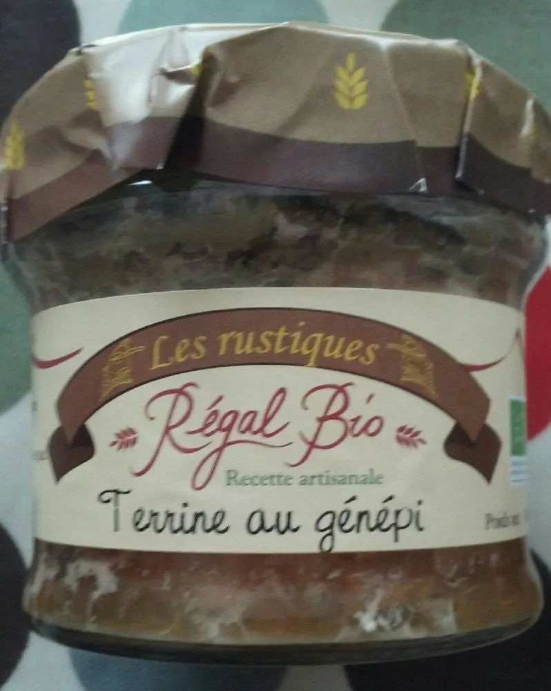 Régal bio Terrine au genepi