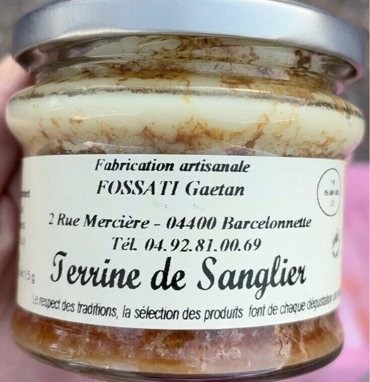 Terrine de sanglier