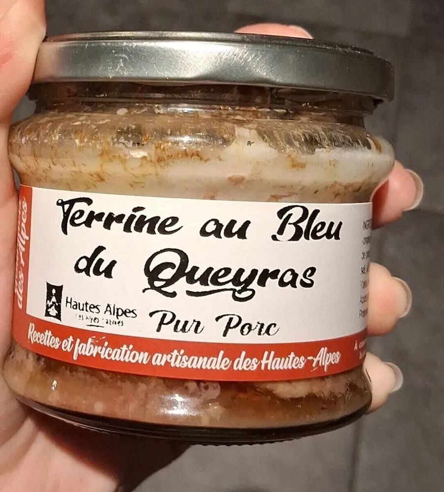 Terrine au bleu du queyras