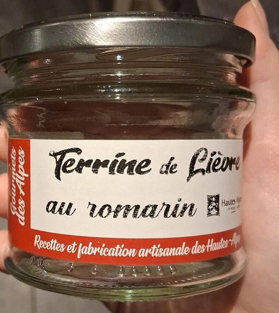 Terrine de lièvre au romarin