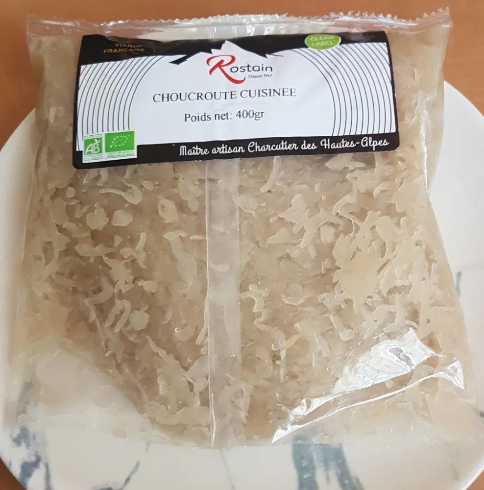 Choucroute cuisinée