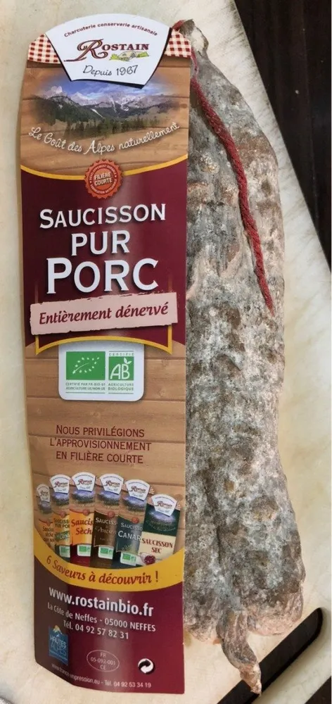 Saucisson pur porc