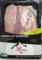 Jambon cuit supérieur sans nitrite ni nitrate ajouté