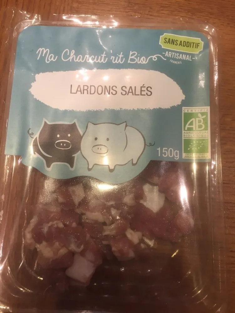 Lardons salés