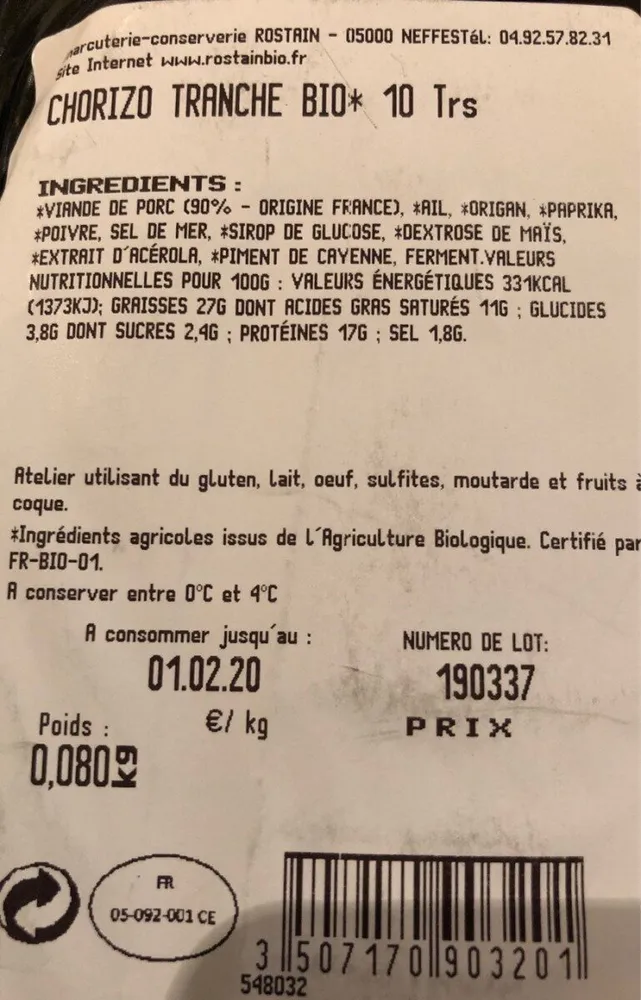 Chorizo