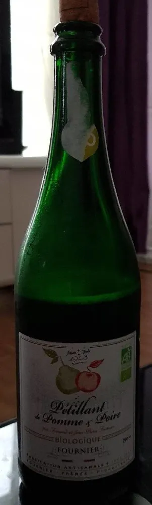 Pétillant de pomme et poire
