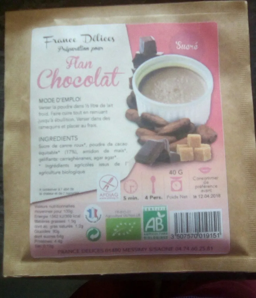 Flan Chocolat