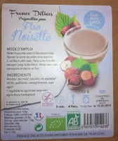 Préparation pour Flan noisette