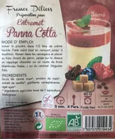 PREP PANNA COTTA